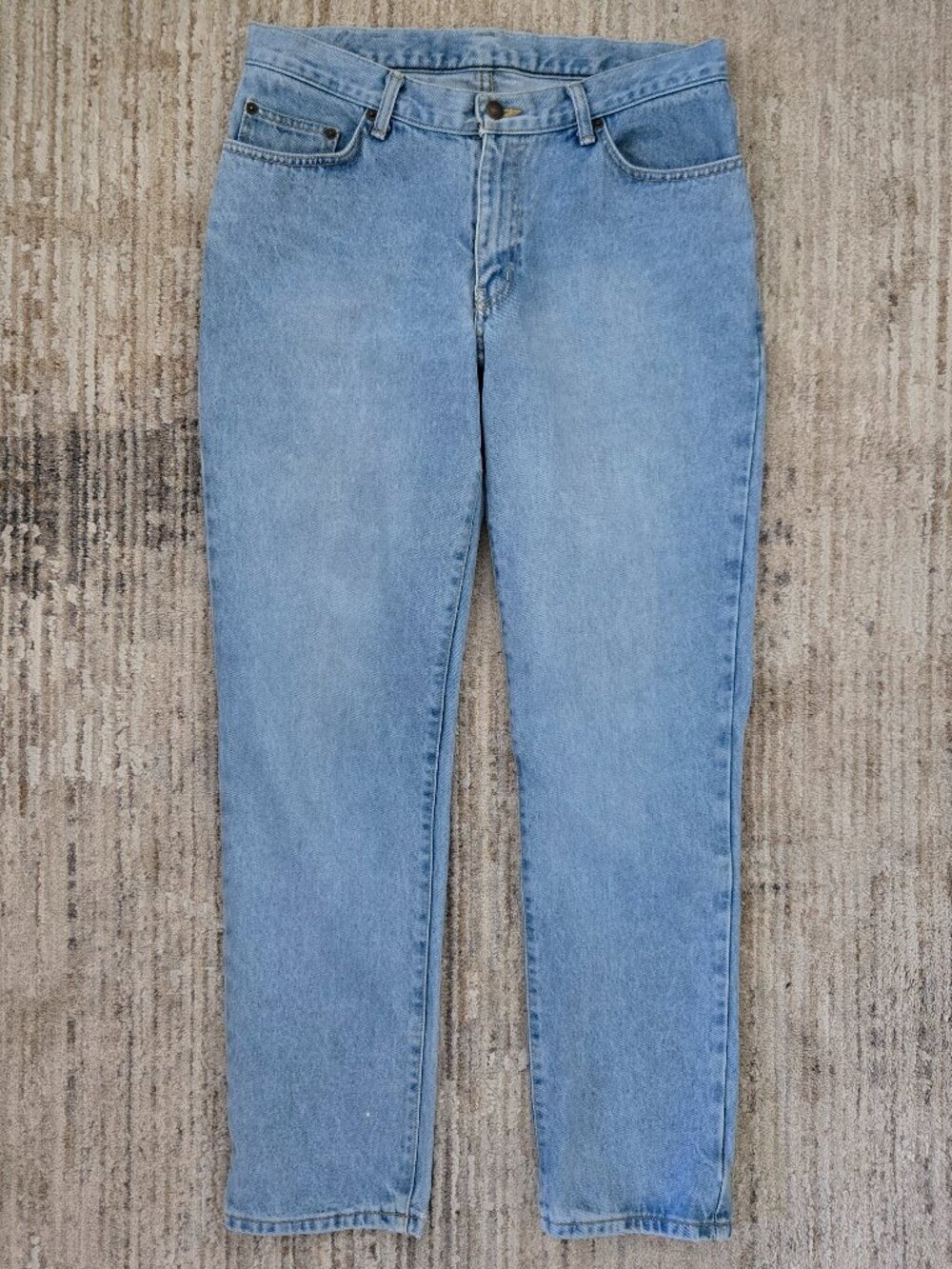 Vintage Something Edwin Relaxed Jeans Mens Light Wash Blue Canada Denim 33